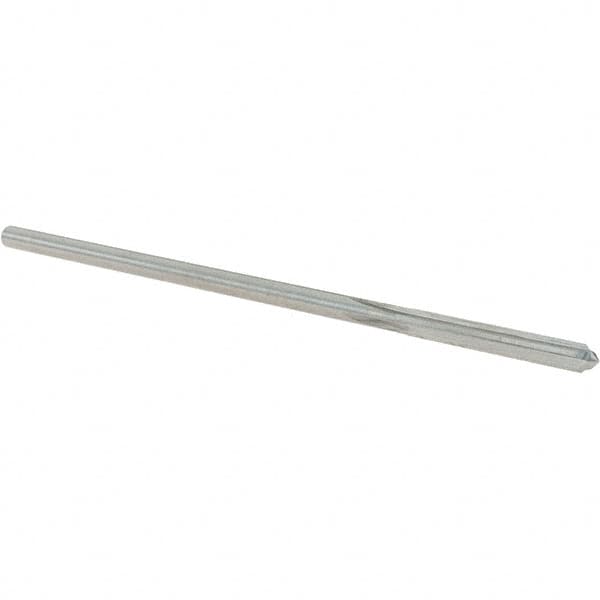 Alvord Polk - 0.1235" High Speed Steel 4 Flute Chucking Reamer - Exact Tool & Supply