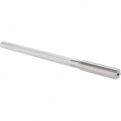 Alvord Polk - 0.44" High Speed Steel 6 Flute Chucking Reamer - Exact Tool & Supply