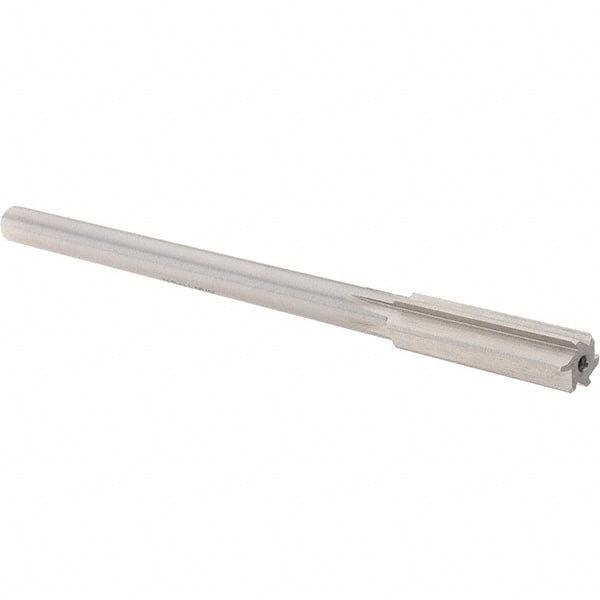 Alvord Polk - 0.47" High Speed Steel 6 Flute Chucking Reamer - Exact Tool & Supply