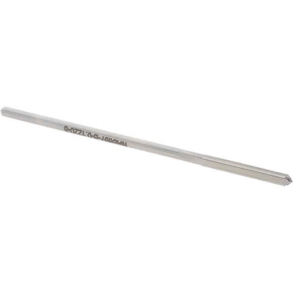 Alvord Polk - 0.122" Cobalt 4 Flute Chucking Reamer - Exact Tool & Supply