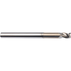1/2 End Mill 3FL .090R - S-CARB 1/2x1/2x5/8x4 - Exact Tool & Supply