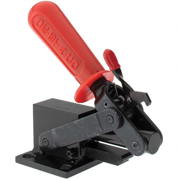 De-Sta-Co - 5,800.07 Lb Load Capacity, Flanged Base, Carbon Steel, Standard Straight Line Action Clamp - Exact Tool & Supply