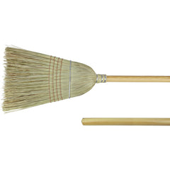 18″ - Corn & Fiber Medium Upright Broom - Exact Tool & Supply
