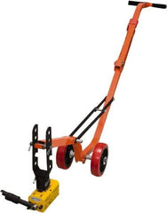 Allegro - Manhole Equipment & Accessories Type: Magnetic Manhole Lid Lifter w/Steel Dolly and Magnet (Lift Weight: 900lb Flat; 450lb Round) - Exact Tool & Supply