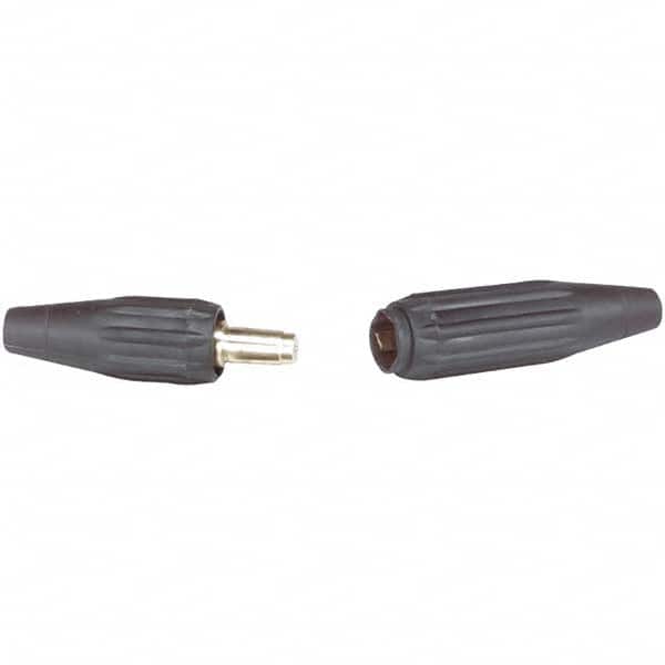 Jackson Safety - Welding Cable Connectors Connection Type: Male/Female Connector Cable Size: 1/0; 2/0 - Exact Tool & Supply