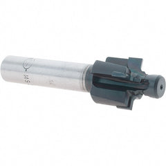 Scientific Cutting Tools - 7/16-20" Port, 0.888" Spotface Diam, 1/4" Tube Outside Diam, Plain Pilot, Carbide Tipped Porting Tool - Exact Tool & Supply