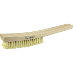 Plater's Brush, Tampico Fill, 4 × 18 Rows - Exact Tool & Supply