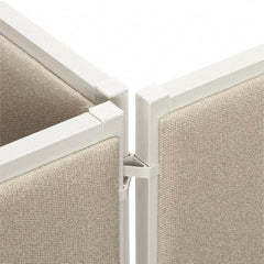 Basyx - Office Cubicle Partition & Panel Systems Hardware - Use with Panels, Walls or Other Fixed Surfaces - Exact Tool & Supply