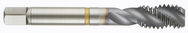 1-8 H5 4-Flute HSS-E Semi-Bottoming 40 degree Spiral Flute Tap-TiCN - Exact Tool & Supply