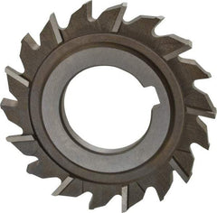 Keo - 3" Diam x 1/4" Width of Cut, 18 Teeth, High Speed Steel Side Milling Cutter - Staggered Teeth, Uncoated - Exact Tool & Supply