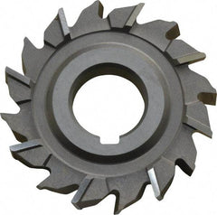 Keo - 3" Diam x 1/2" Width of Cut, 16 Teeth, High Speed Steel Side Milling Cutter - Staggered Teeth, Uncoated - Exact Tool & Supply