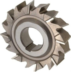 Keo - 3" Diam x 11/16" Width of Cut, 16 Teeth, High Speed Steel Side Milling Cutter - Staggered Teeth, Uncoated - Exact Tool & Supply