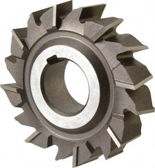 Keo - 3" Diam x 3/4" Width of Cut, 16 Teeth, High Speed Steel Side Milling Cutter - Staggered Teeth, Uncoated - Exact Tool & Supply