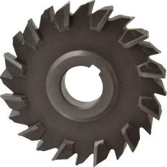 Keo - 5" Diam x 3/4" Width of Cut, 24 Teeth, High Speed Steel Side Milling Cutter - Staggered Teeth, Uncoated - Exact Tool & Supply
