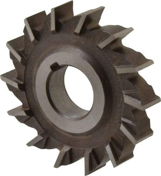 Keo - 2" Diam x 3/8" Width of Cut, 14 Teeth, High Speed Steel Side Milling Cutter - Straight Teeth, Uncoated - Exact Tool & Supply