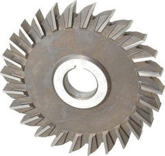 Keo - 5" Diam x 1/2" Width of Cut, 26 Teeth, High Speed Steel Side Milling Cutter - Straight Teeth, Uncoated - Exact Tool & Supply
