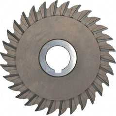 Keo - 6" Diam x 5/16" Width of Cut, 30 Teeth, High Speed Steel Side Milling Cutter - Straight Teeth, Uncoated - Exact Tool & Supply