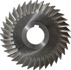 Keo - 4" Blade Diam x 1/16" Blade Thickness, 1" Hole, 36 Teeth, High Speed Steel Side Chip Saw - Straight Tooth, Arbor Connection, Right Hand Cut, Uncoated, with Keyway - Exact Tool & Supply