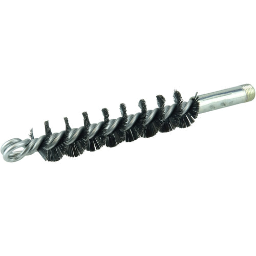 7/8″ Single Spiral Flue Brush, .012 Steel Fill - Exact Tool & Supply