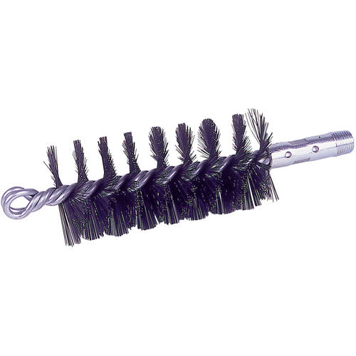 4″ Single Spiral Flue Brush, .012 Steel Fill - Exact Tool & Supply