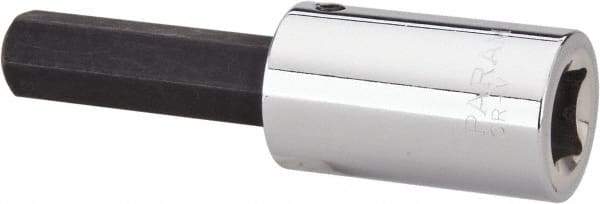 Paramount - 1/2" Drive, 1/2" Hex Bit Socket - 3-5/8" OAL, 1-7/8" Bit Length - Exact Tool & Supply