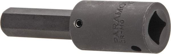 Paramount - 1/2" Drive, 14mm Impact Hex Bit Socket - 3-5/8" OAL - Exact Tool & Supply