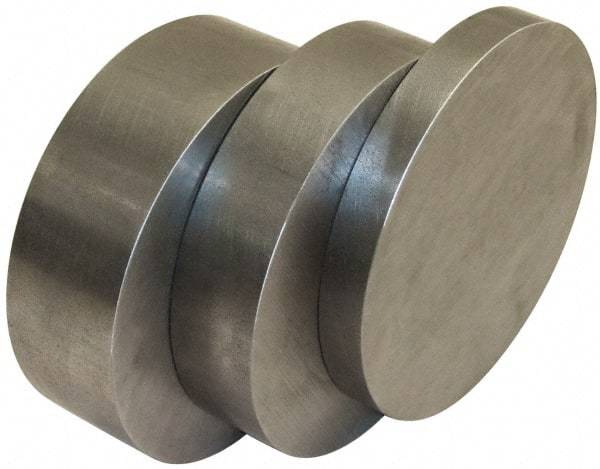 Made in USA - 4" Diam x 3" Long, 8620 Steel Round Rod - Cold Finish, Annealed, Steel - Exact Tool & Supply