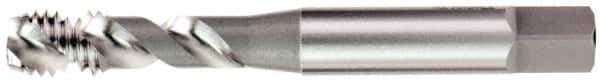 OSG - M5x0.80 Metric Coarse 3 Flute 6H Modified Bottoming Spiral Flute Tap - Vanadium High Speed Steel, Nitride Finish, 2-3/8" OAL, Right Hand Flute, Right Hand Thread, D4, Series 13119 - Exact Tool & Supply