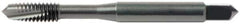 OSG - #10-24 UNC 2 Flute H3 Oxide Finish High Speed Steel Spiral Point Extension Tap - Plug Chamfer, 6" OAL, 7/8" Thread Length, 2B Class of Fit, Series 917 - Exact Tool & Supply