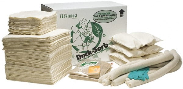 Ability One - Spill Kits; Application: Universal ; Container Type: Box ; Container Size (Gal.): 37 - Exact Tool & Supply