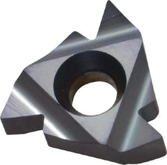 Hertel - 22IR Internal Right Hand 7-5 Partial Profile 60° Laydown Threading Insert - Grade HG225TR, TiAlN Coated Carbide - Exact Tool & Supply