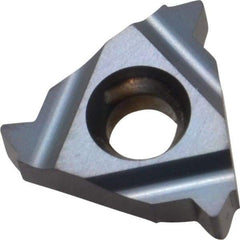 Hertel - 16ER External Right Hand 10 UN Laydown Threading Insert - Grade HG225TR, TiAlN Coated Carbide - Exact Tool & Supply