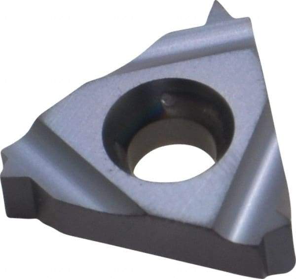 Hertel - 16IR Internal Right Hand 12 UNJ Laydown Threading Insert - Grade HG225TR, TiAlN Coated Carbide - Exact Tool & Supply
