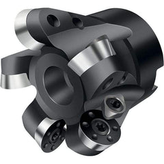 Walter - 2-1/2" Cut Diam, 0.315" Max Depth, 3/4" Arbor Hole, 5 Inserts, RD.. 1605.. Insert Style, Indexable Copy Face Mill - F2234 Cutter Style, 2" High, Through Coolant - Exact Tool & Supply