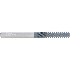Onsrud - 1/4" Diam, 1" LOC, End Mill End, Solid Carbide Diamond Pattern Router Bit - Right Hand Cut, 3" OAL, 1/4" Shank Diam, Use on Composites - Exact Tool & Supply