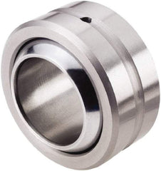Tritan - 1" Bore Diam, 11,016 Lb Dynamic Capacity, 1" Wide, Spherical Plain Bearing - 1-3/4" OD, 55,078 Lb Static Load Capacity - Exact Tool & Supply