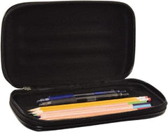 Innovative Storage Designs - 1 Compartment, 2 Inch Wide x 8-3/4 Inch Deep x 5-1/4 Inch High, Pencil Holder - Fabric, Black - Exact Tool & Supply