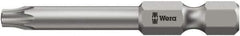 Wera - 15IP Torx Plus Bit - 1/4" Hex Drive, 70" OAL - Exact Tool & Supply