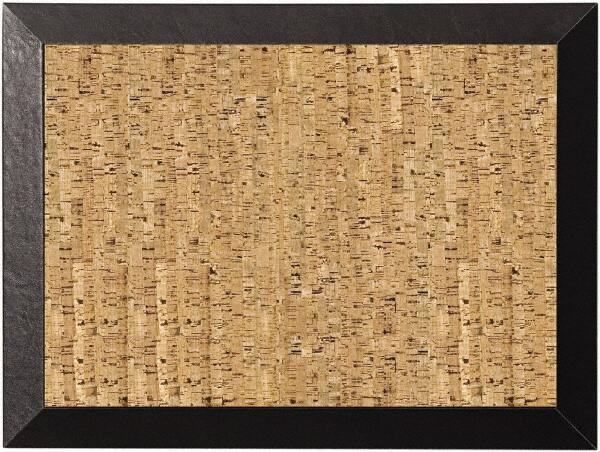 MasterVision - 36" Wide x 24" High Open Cork Bulletin Board - Natural (Color) - Exact Tool & Supply