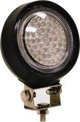 Buyers Products - 12 to 24 Volt, Clear Flood Beam Light - 3.0 Amps, 375 Lumens, 54 LED Lamp - Exact Tool & Supply