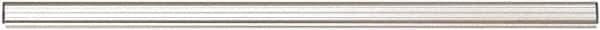 ADVANTUS - 36" Wide x 3/4" Deep x 1-1/2" High, Aluminum Literature Display Rail - Universal Aluminum, 1/8" Compartment Width x 36" Compartment Depth x 1-1/4" Compartment Height - Exact Tool & Supply