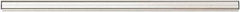 ADVANTUS - 36" Wide x 3/4" Deep x 1-1/2" High, Aluminum Literature Display Rail - Universal Aluminum, 1/8" Compartment Width x 36" Compartment Depth x 1-1/4" Compartment Height - Exact Tool & Supply