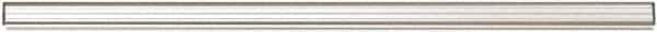 ADVANTUS - 12" Wide x 0.8" Deep x 1-1/2" High, Aluminum Literature Display Rail - Universal Aluminum, 1/8" Compartment Width x 12" Compartment Depth x 1-1/4" Compartment Height - Exact Tool & Supply