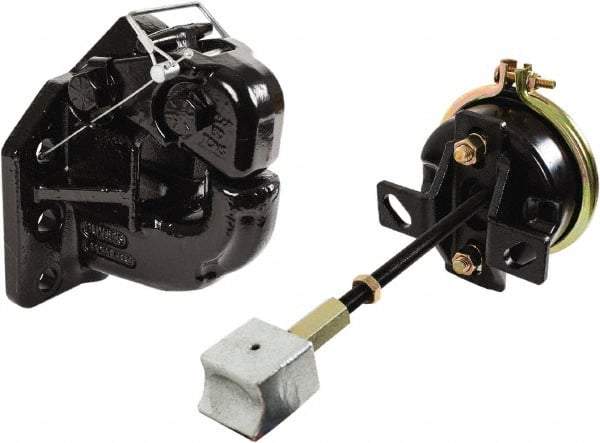 Buyers Products - 100,000 Lb Capacity Pintle Hook with Air Chamber & Plunger - For Use with Trailers - Exact Tool & Supply