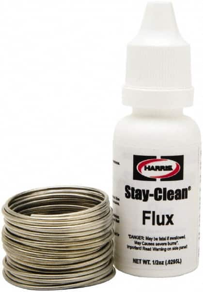 Lincoln Electric - Solder Type: STAY-BRITE KIT Diameter (Inch): 3/64 - Exact Tool & Supply