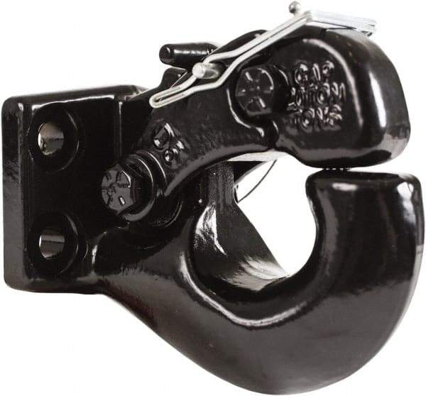 Buyers Products - 40,000 Lb Capacity Pintle Hook with Mounting Kit - For Use with Trailers - Exact Tool & Supply