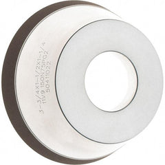 Tru-Maxx - 95mm Diam, 1-1/4" Hole Size, 1" Overall Thickness, 150 Grit, Type 11V9, Tool & Cutter Grinding Wheel - Very Fine Grade, Diamond - Exact Tool & Supply