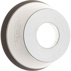 Tru-Maxx - 95mm Diam, 1-1/4" Hole Size, 1" Overall Thickness, 150 Grit, Type 11V9, Tool & Cutter Grinding Wheel - Very Fine Grade, Diamond - Exact Tool & Supply