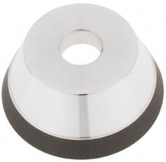 Tru-Maxx - 3" Diam, 3/4" Hole Size, 1" Overall Thickness, 150 Grit, Type 11V9, Tool & Cutter Grinding Wheel - Very Fine Grade, Diamond - Exact Tool & Supply