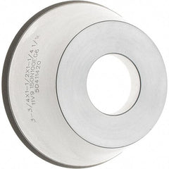 Tru-Maxx - 95mm Diam, 1-1/4" Hole Size, 1" Overall Thickness, 150 Grit, Type 11V9, Tool & Cutter Grinding Wheel - Very Fine Grade, CBN - Exact Tool & Supply